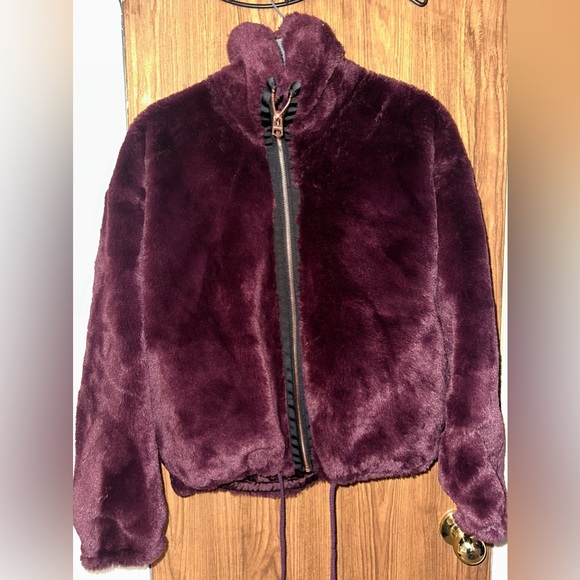 Lucky brand high pile zipper sweater - Picture 2 of 4